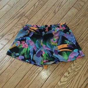 🌴LIKE NEW cute girls tropical summer shorts